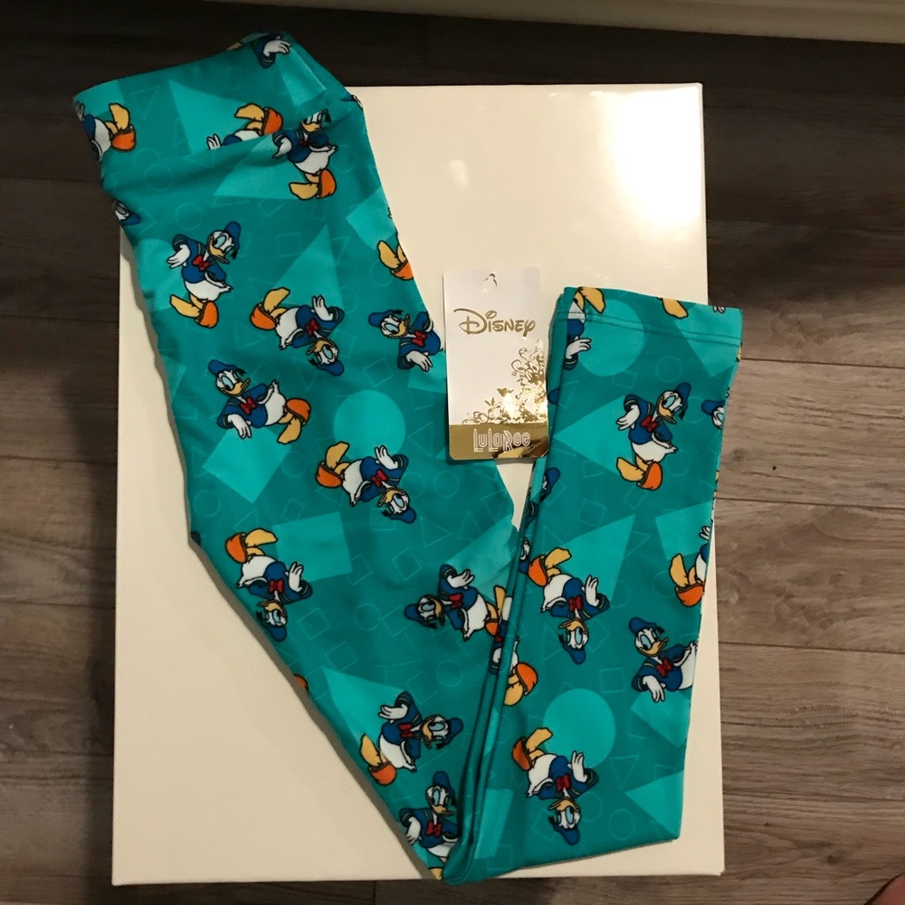Lularoe kids Disney leggings size L/XL NWT